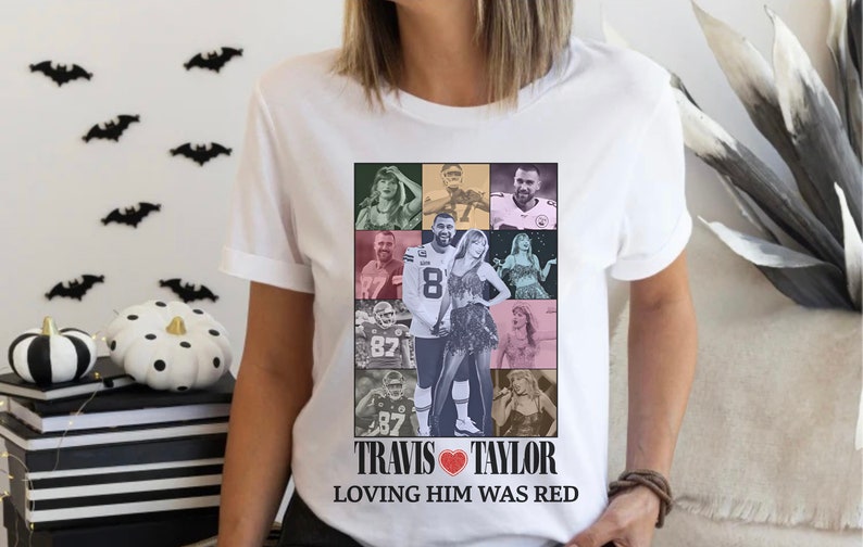 Travis Kelce The Eras Tour Shirt, Vintage Travis Kelce T-Shirt, America Football Sweatshirt, Football Fan Gifts, Taylor Car, Kansas City