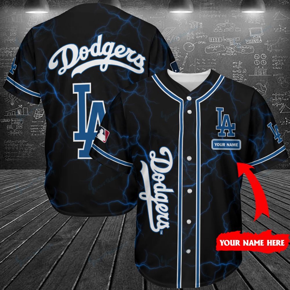 Los Angeles Dodgers Personalized Baseball Jersey 275