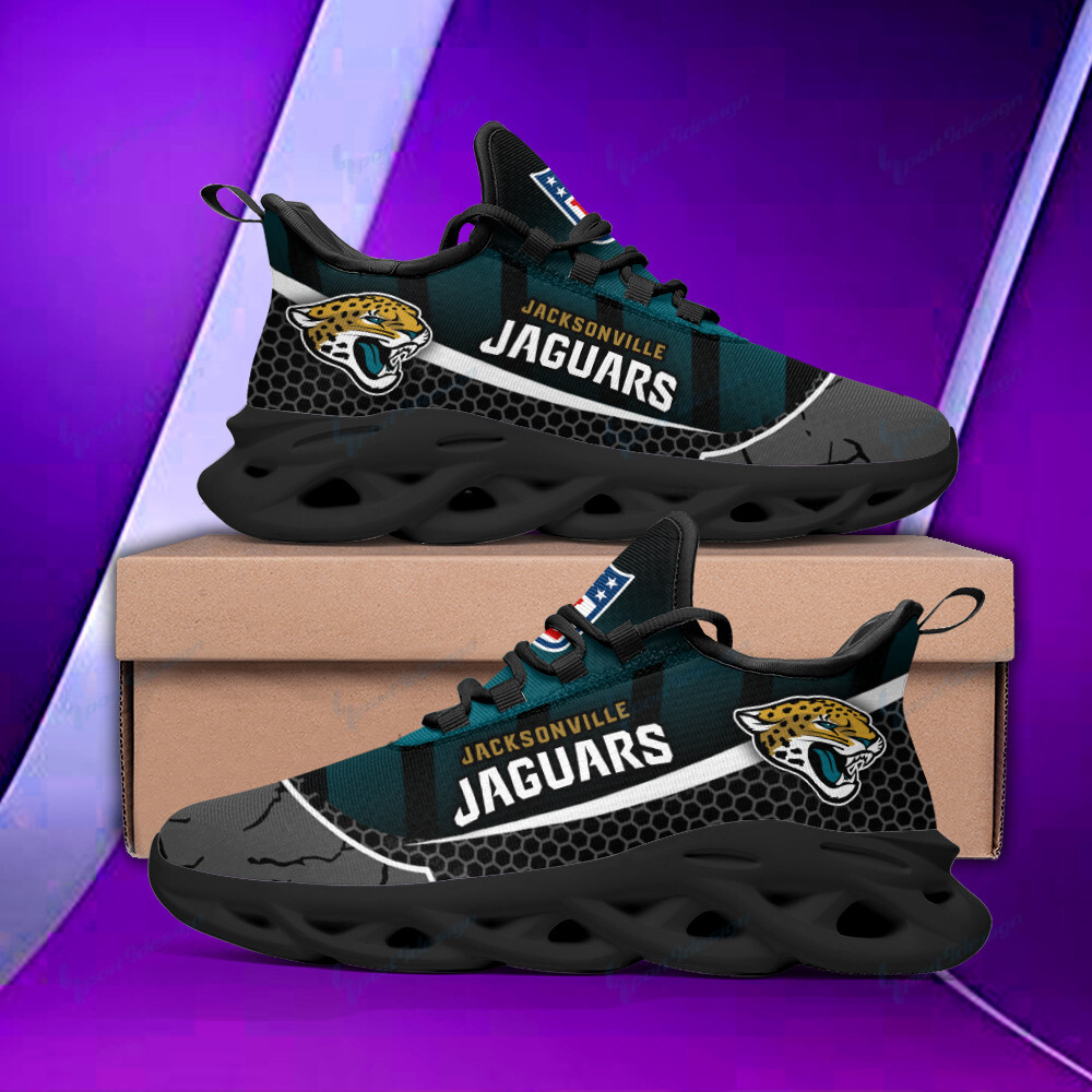 Jacksonville Jaguars Yezy Running Sneakers Bg951