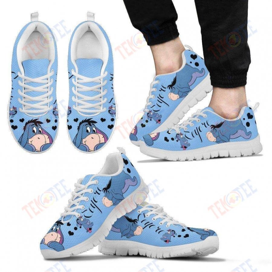 Mens Womens Eeyore Winnie The Pooh Unisex Sneakers Trending Brand Custom Running Shoes For Men Women TDT326