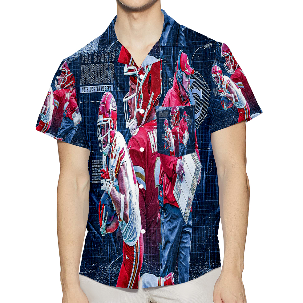 Kansas City Chiefs Team V4 3D All Over Print Summer Beach Hawaiian Shirt With Pocket