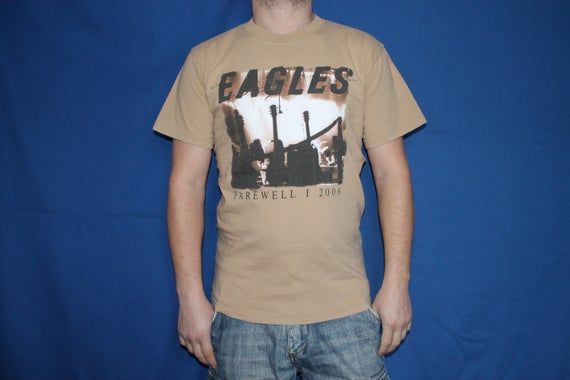 2006 Eagles Shirt Farewell I Tour Shirt American Rock Band Shirt Country Rock Soft Rock Folk Rock Men S Shirt