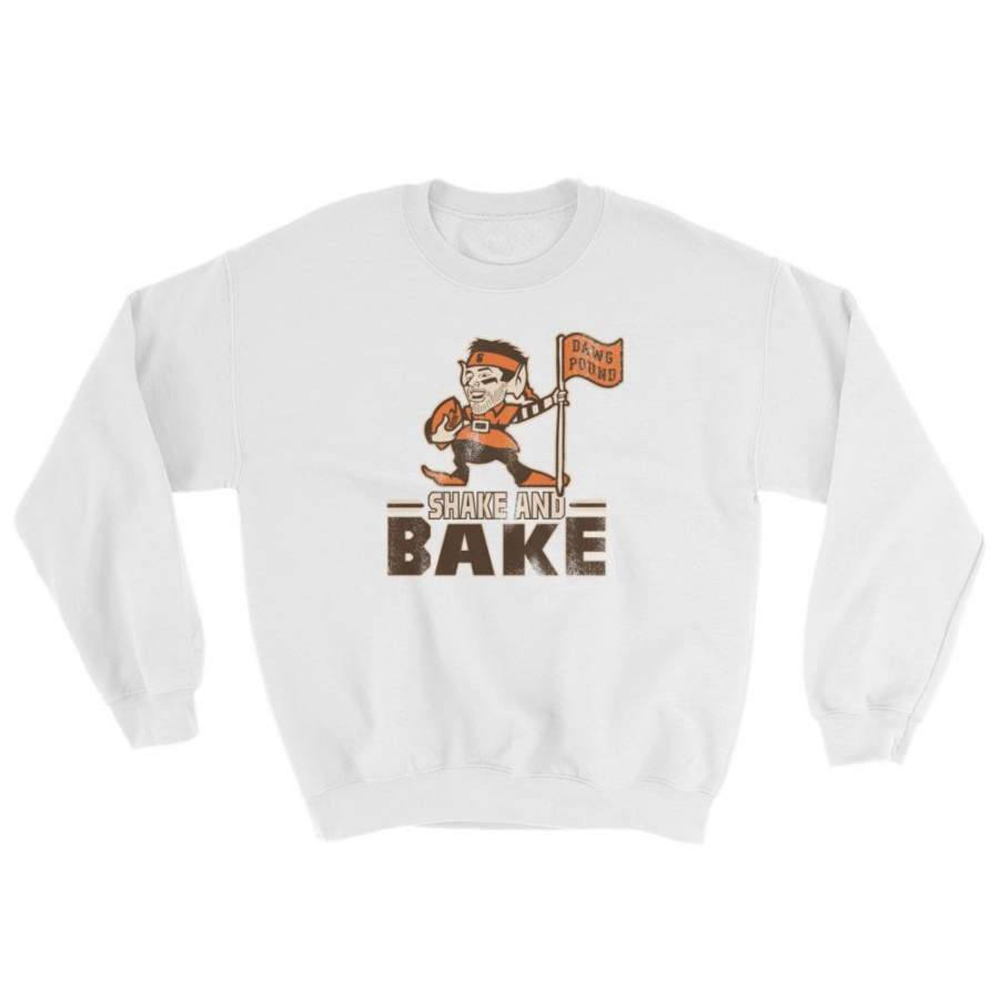 Shake and Bake – Baker Mayfield – Flag Plant – Cleveland Browns Inspired – Unisex Sweatshirt