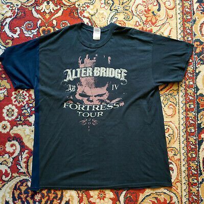 Alterbridge Fortress 2013 Tour 2013 Vintage Shirt