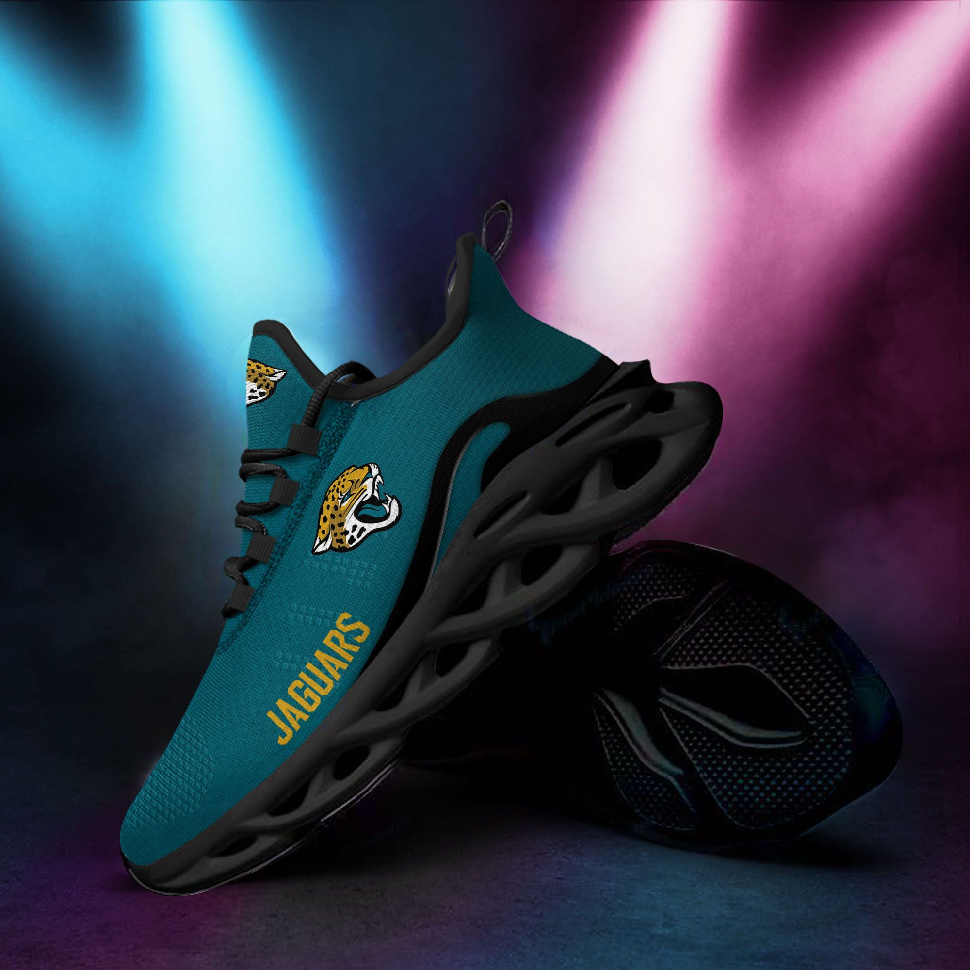 Jacksonville Jaguars New Trending  D Printed  Max Soul Clunky Sneaker Shoes