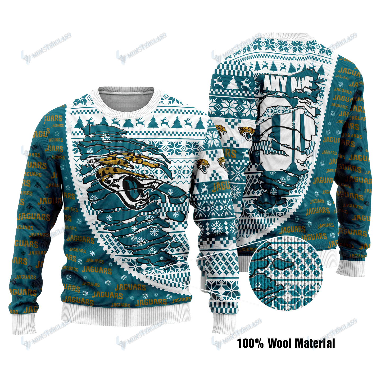 Jacksonville Jaguars Woolen Sweater 146