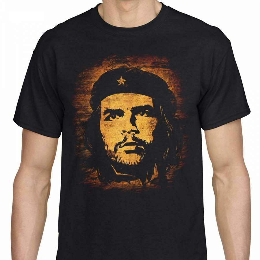 Che Guevara T Shirt Revolution Leader Freedom Fighter Vintage Men’s