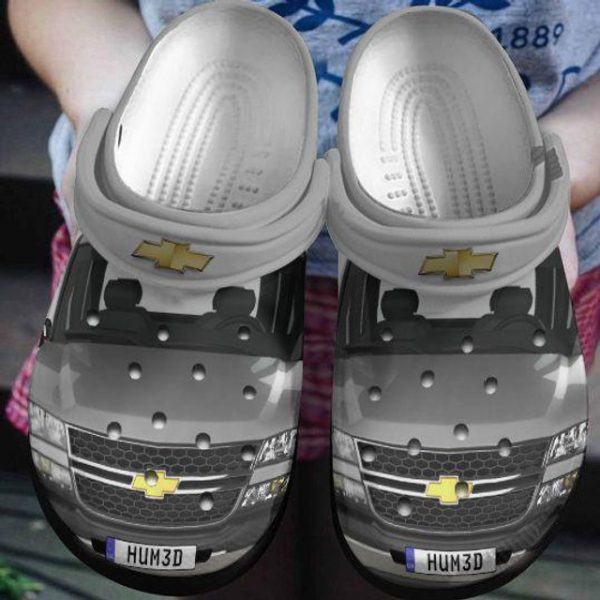 Waybackapparel Chevrolet Silverado 3D Crocband Clog