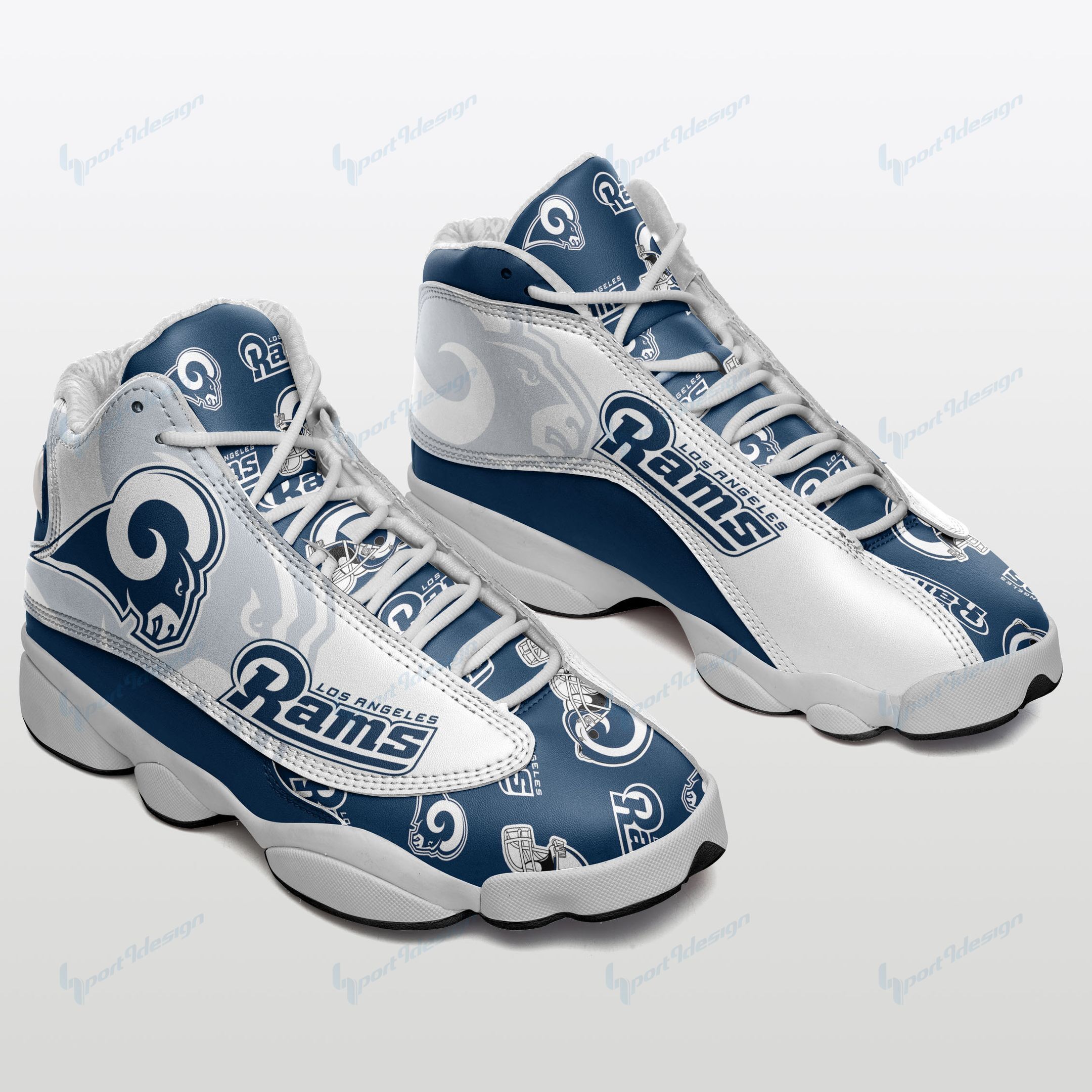 Los Angeles Rams Air JD13 Sneakers 598