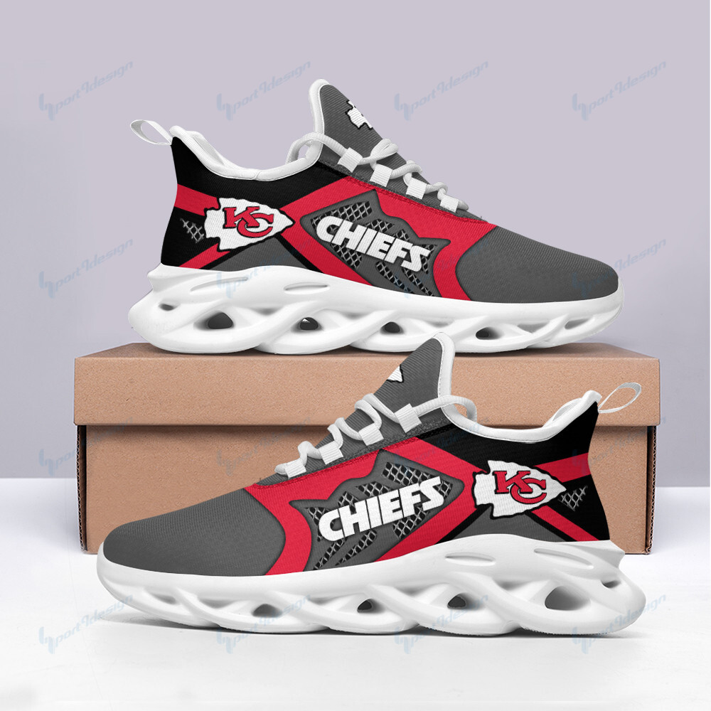 Kansas City Chiefs Yezy Running Sneakers Bg590