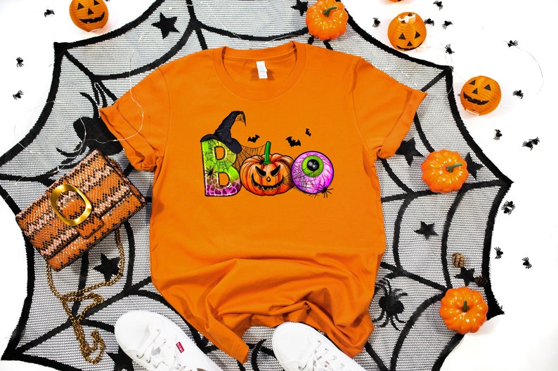 Halloween Boo Shirt, Funny Pumpkin Boo Halloween Shirt, Witch Hat Shirt, Horror Shirt, Halloween Gift,Halloween Kids Shirt,Halloween Outfit - Ideas for Halloween 2024