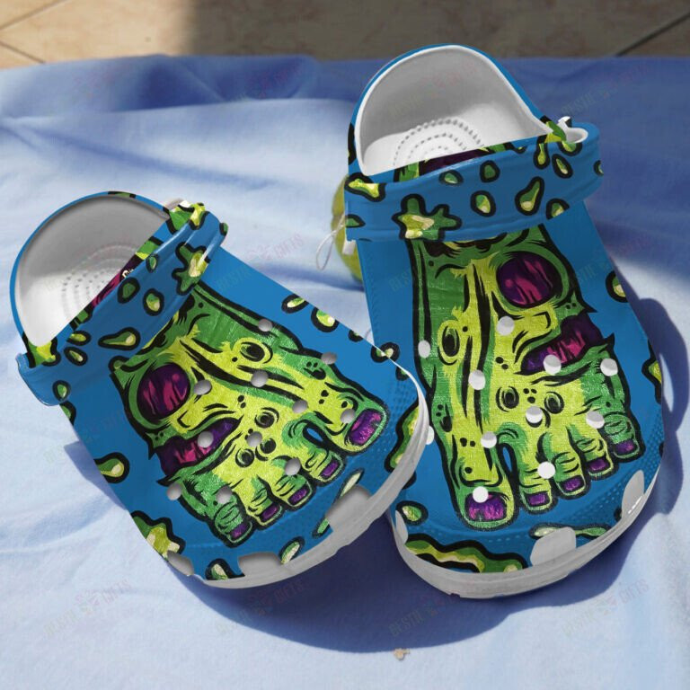 Zombie Feet Shoes Crocs Clogs Birthday Halloween Gifts For Men Women – Zombie72