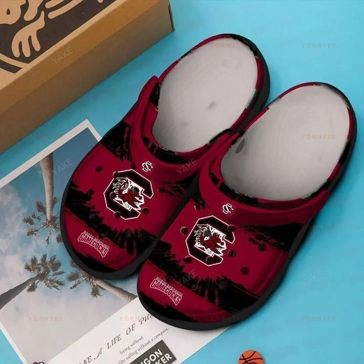 South Carolina Gamecocks Football Crocband Clog Comfortable Classic Clog Water Shoes Crocss Shoes For Mens And Womens