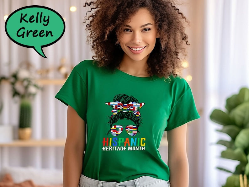 Hispanic Heritage Month Shirt, Missy Hispanic Heritage T-Shirt