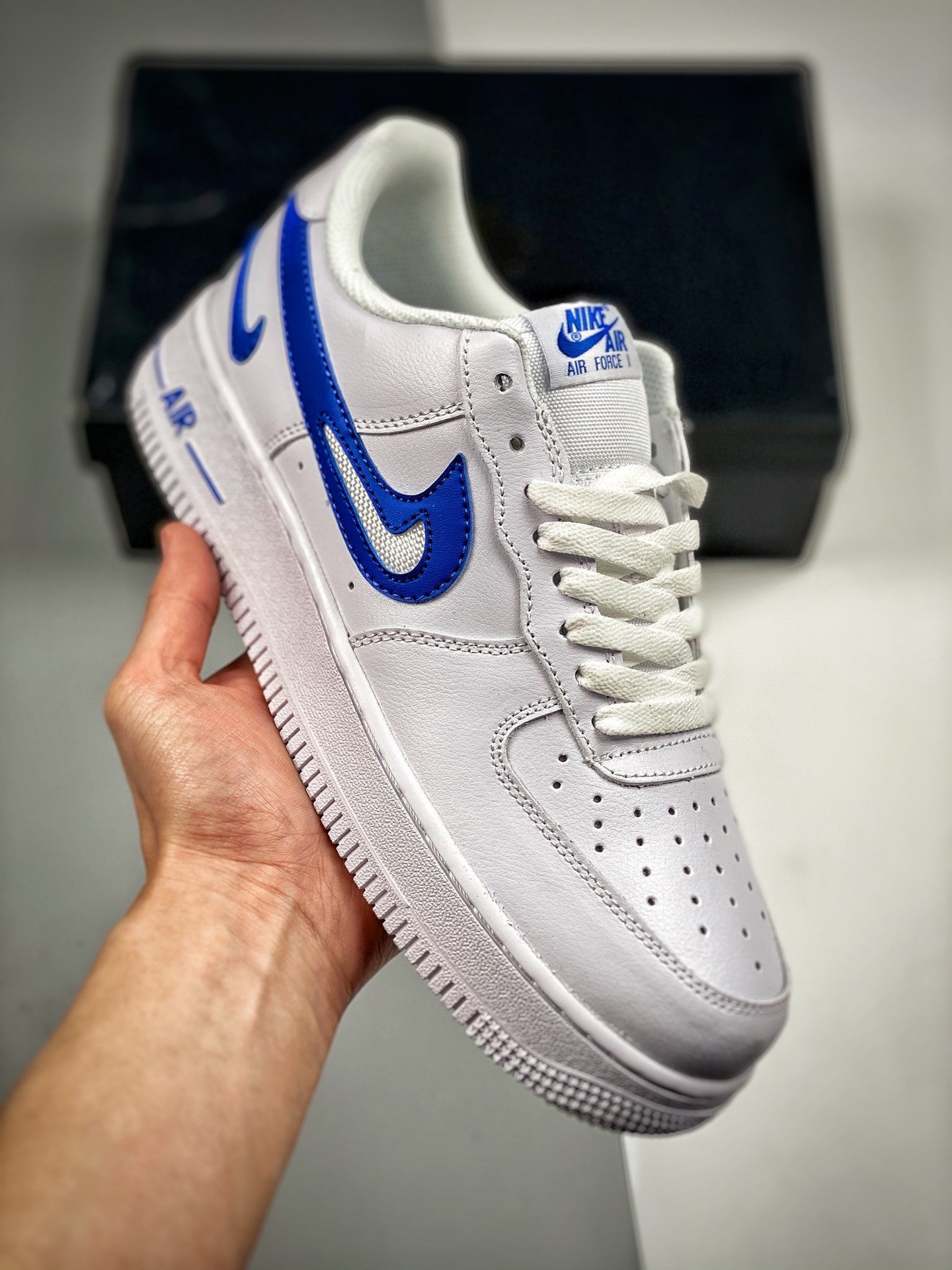 Nike Air Force 1 07 WhiteGame Royal 5340712