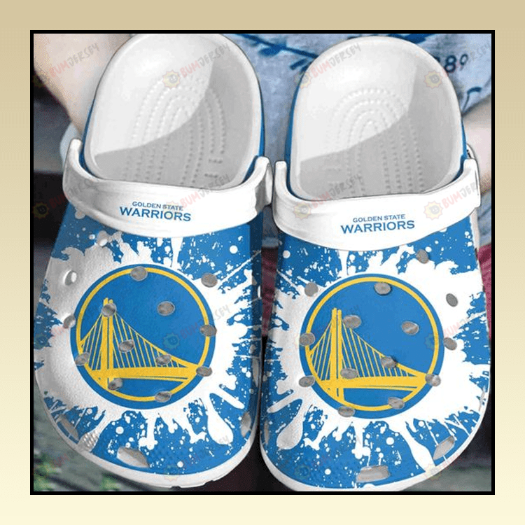 Golden State Warriors Crocs Crocband Clog Shoes – Aop Clog