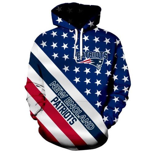 New England Patriots 61 Unisex 3D Hoodie Gift For Fans