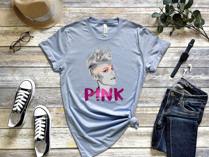 P!Nk Pink Singer Summer Carnival 2023 Tour T-Shirt, Pink Tour Shirt, Trust Fall Album Shirt, Music Tour 2023 Shirt