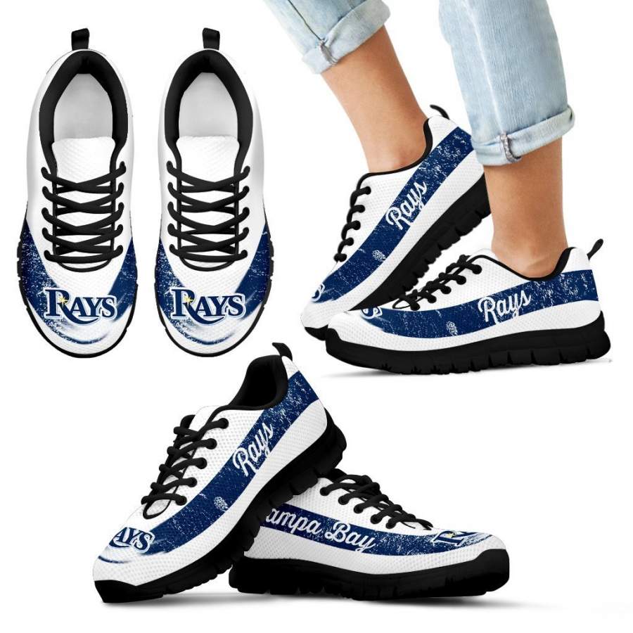 Cool Line Logo Tampa Bay Rays Sneakers