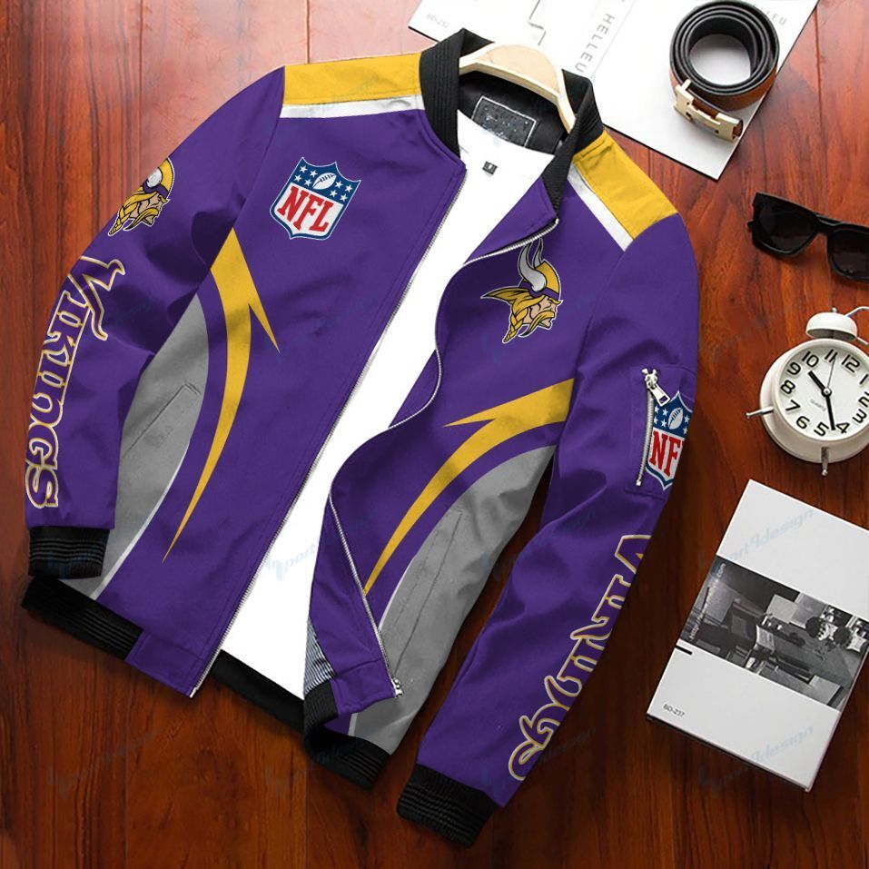 Minnesota Vikings Bomber Jacket 148