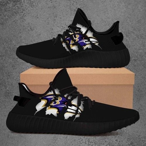 Baltimore Ravens Nfl Yeezy Boost 350 V2 Shoes Sport Teams