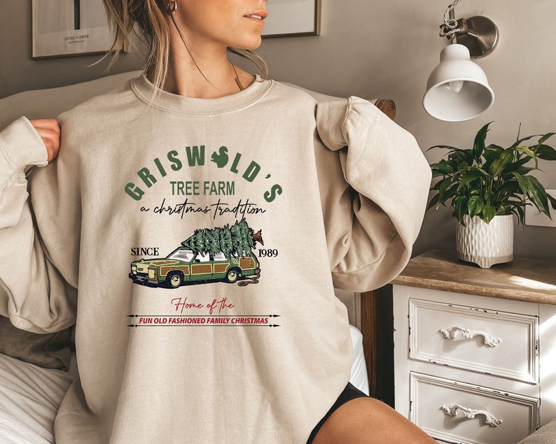 Griswold'S Tree Farm Since 1989 Sweatshirt, Christmas Shirt, Christmas Sweatshirt, Christmas Family, Christmas Gift, Women'S Christmas Shirt - Teeshirtsummer Christmas Gift