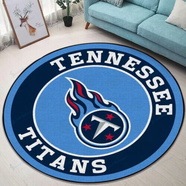 Tennessee Titans Round Rug 42