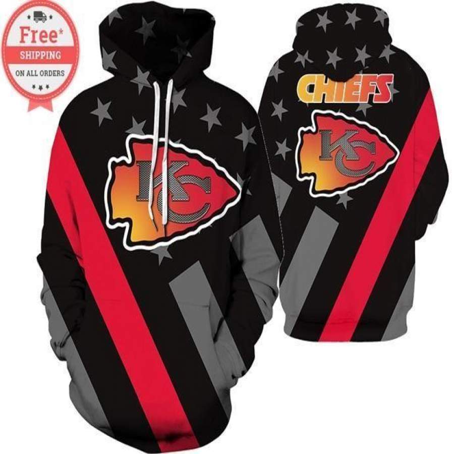 Kansas City Chiefs Football Team Unisex Hoodie Unisex 3D All Over Print