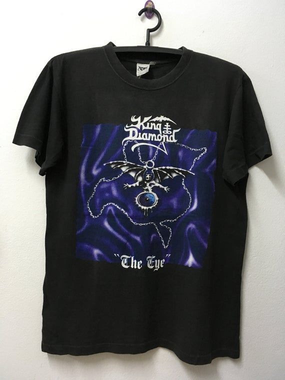 Vintage90S King Diamond The Eye Tour Promo Metal Shirt 21 5 Shirt