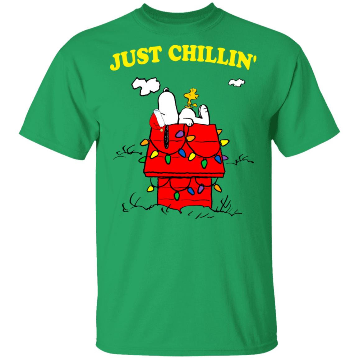 Snoopy Just Chillin Christmas Shirt