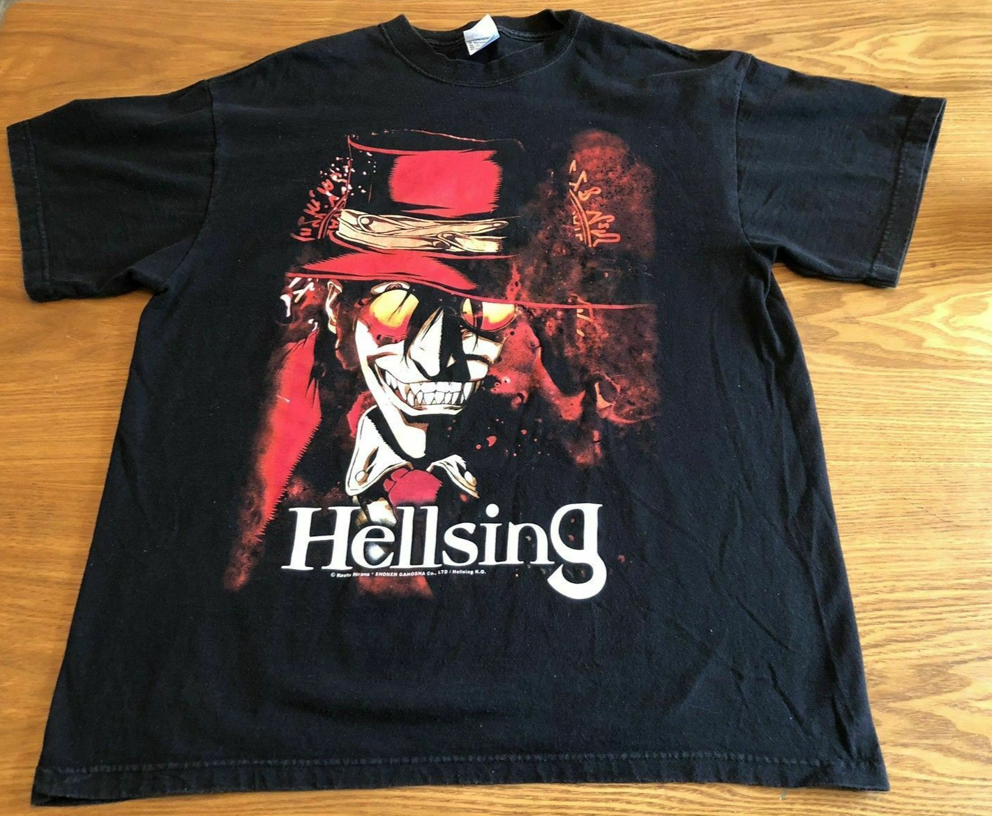 Vintage Hellsing Akira Rare Oop Japan Anime T Shirt  Reprint Limited