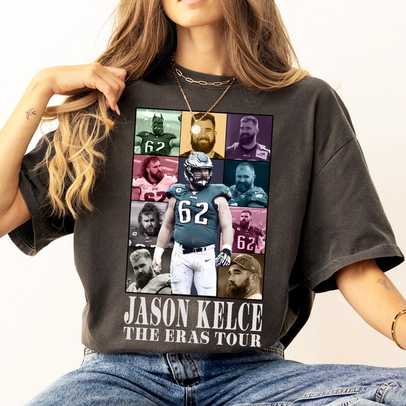 Jason Kelce The Era Tour T-Shirt, American Football Shirt, Football Fan Gifts Shirt