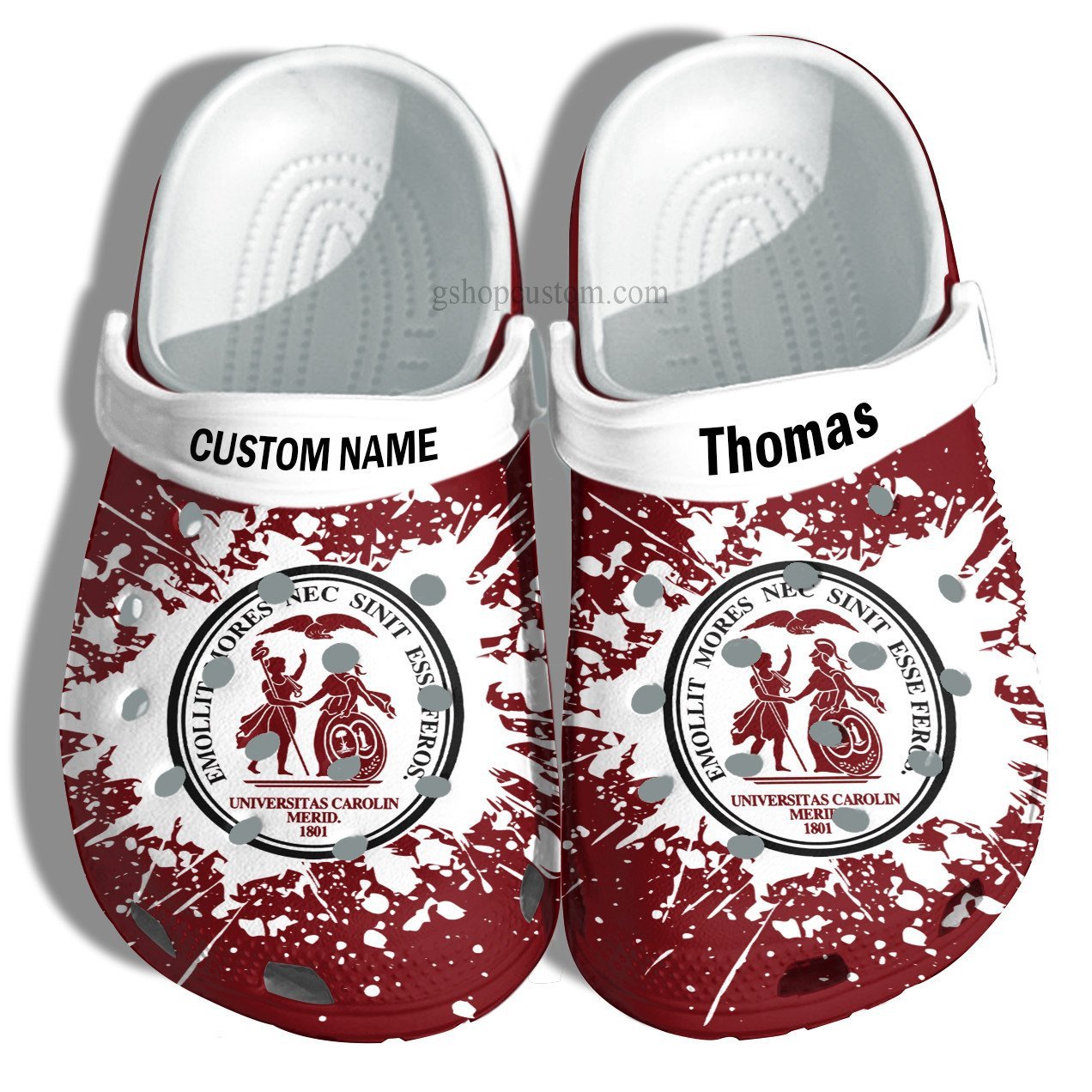 University Of South Carolina Graduation Gifts Croc Shoes Customize- Admission Gift Crocss Shoes