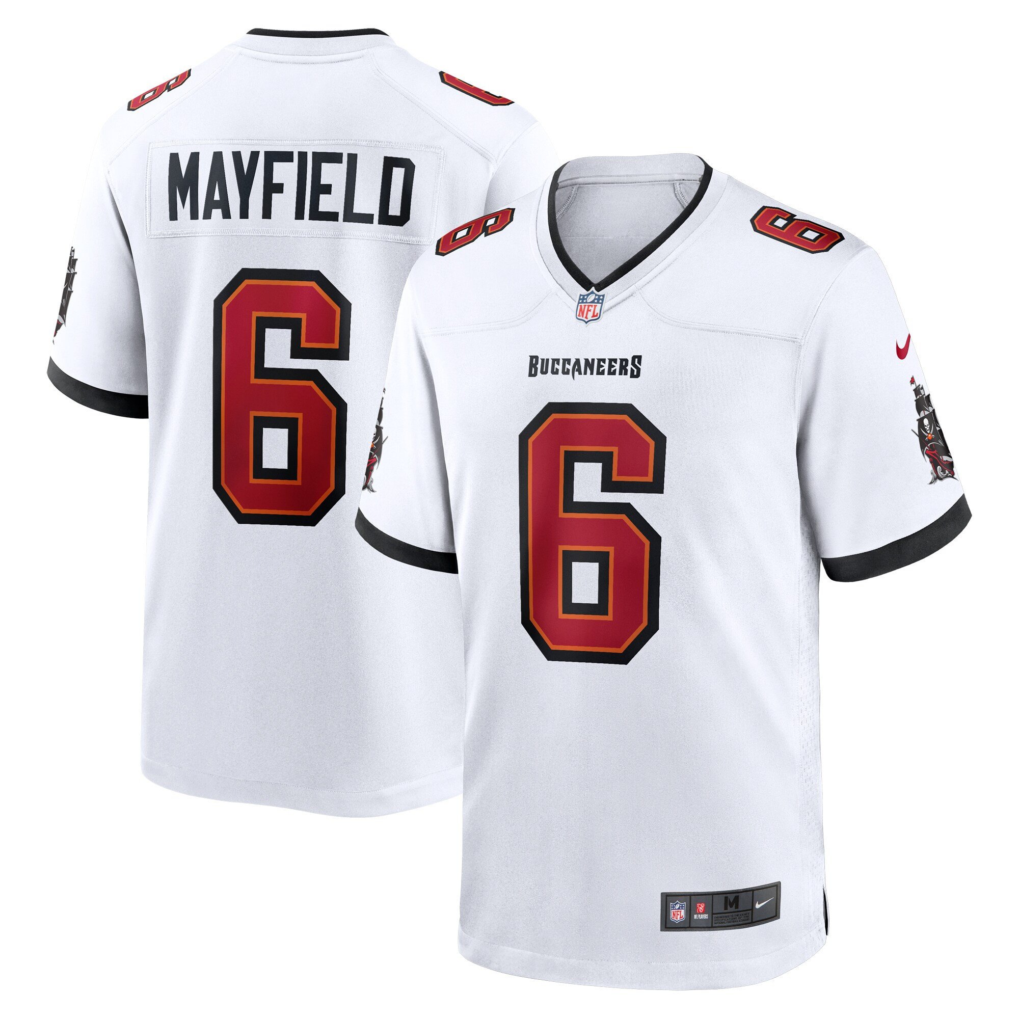 Baker Mayfield Tampa Bay Buccaneers White Jersey – All Stitched