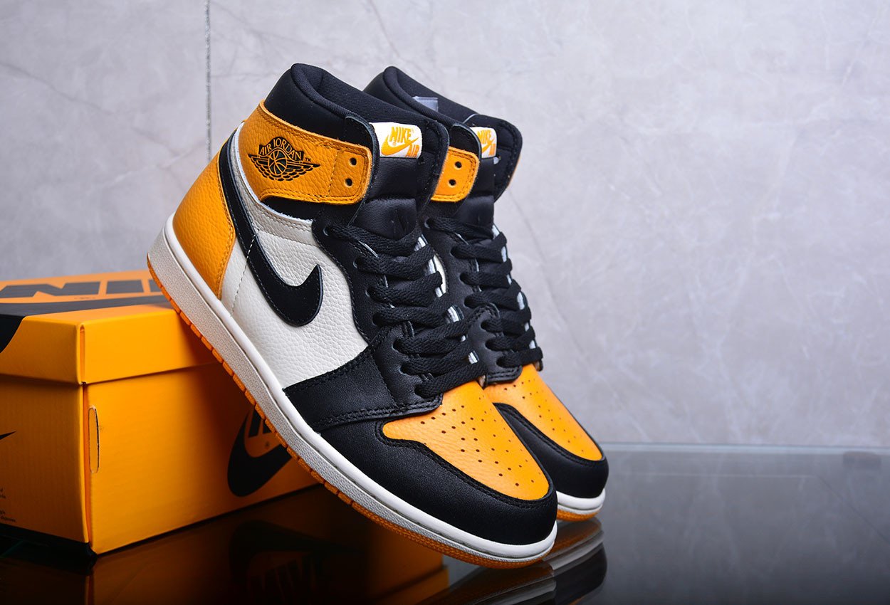 Nike JD 1 Retro High OG GS ‘Yellow Toe’ Shoes Sneakers SNK726536779