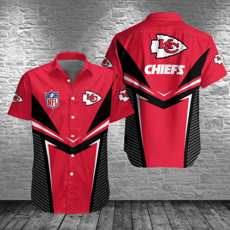 Kansas City Chiefs Button Shirts Bg230