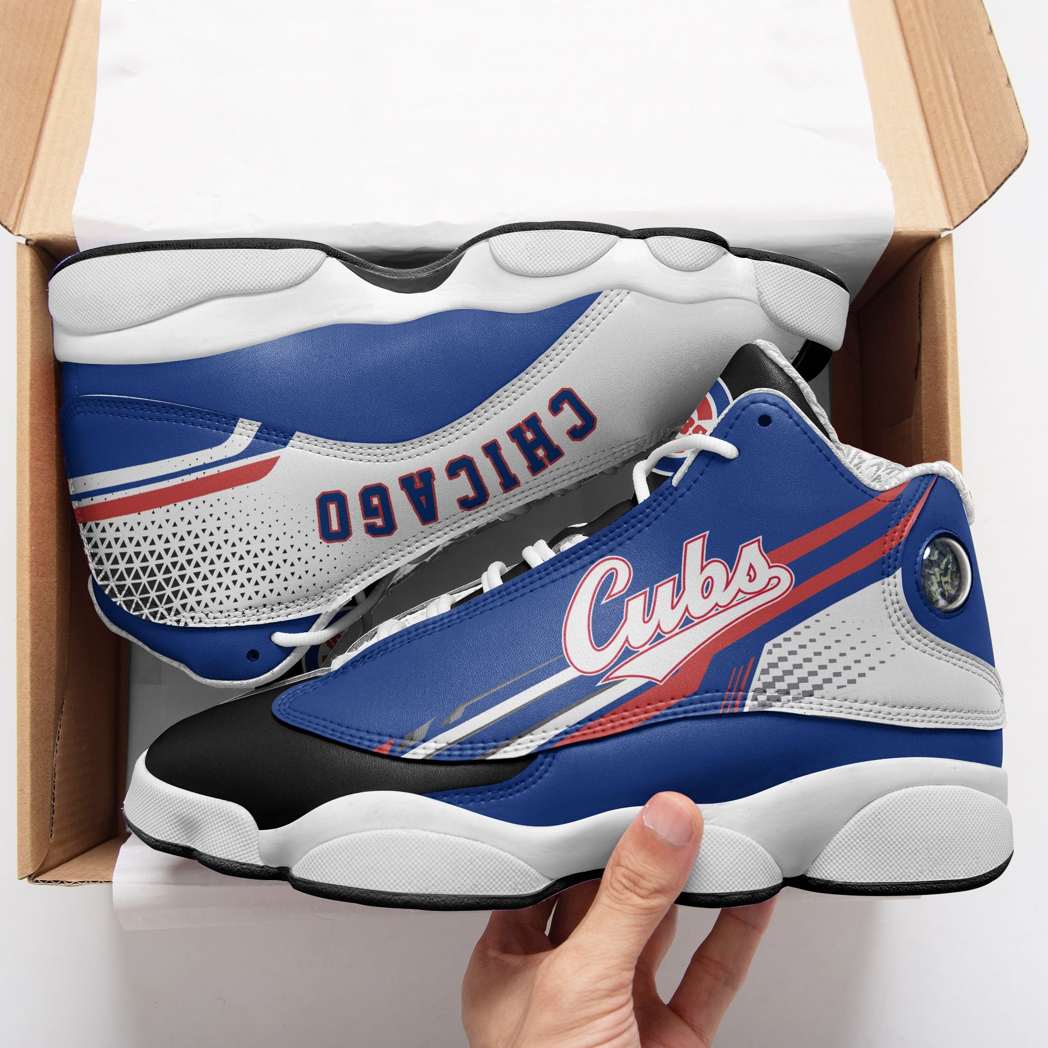 Chicago Cubs Air JD13 Sneakers 830