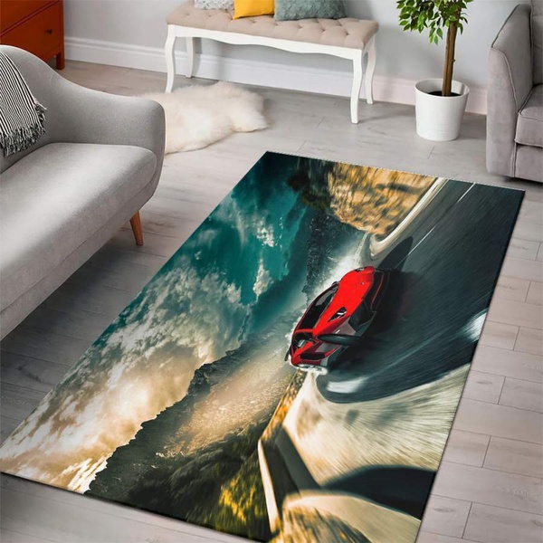 Lamborghini Aventador Super Cars FN200231 Area Rug – Floor Decor The US Decor