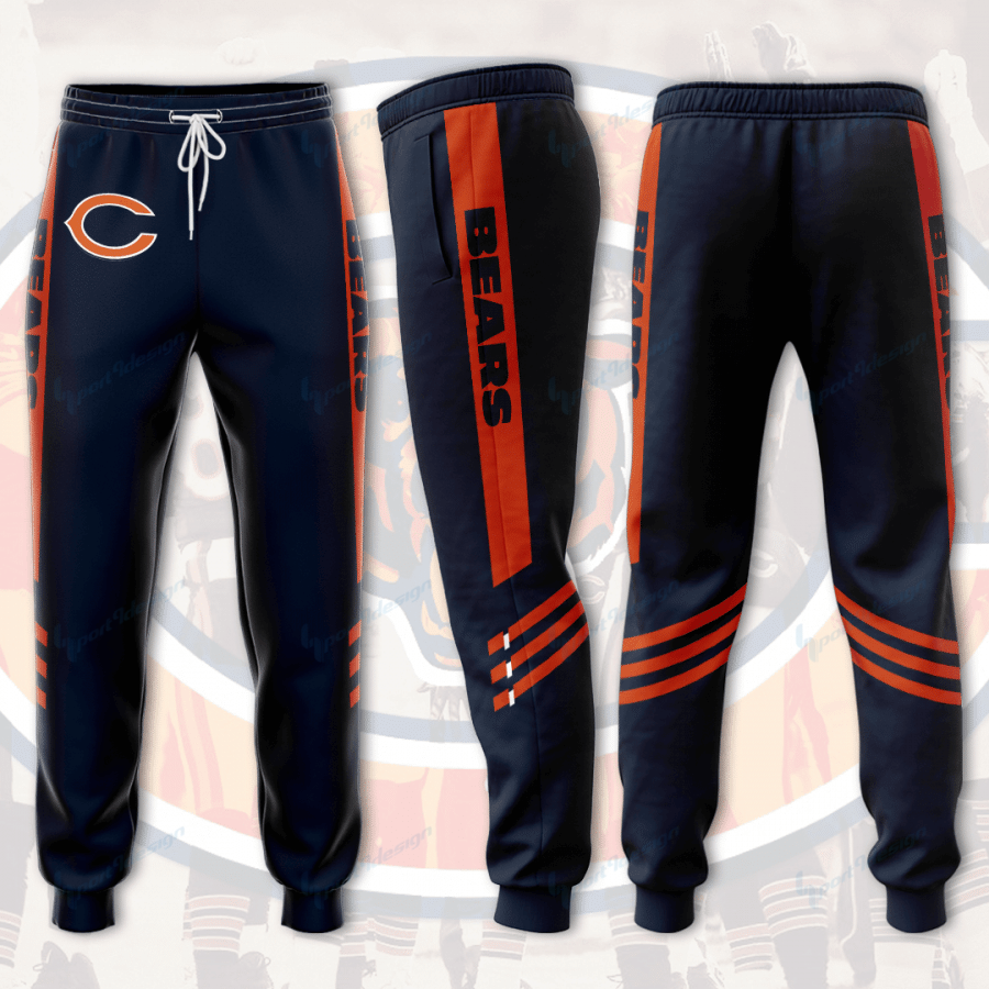 Chicago Bears 3D Printed pocket Sweatpant 44