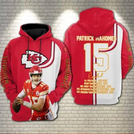 Patrick Mahomes Kansas City Chiefs Super Bowl Liv 9 Unisex 3D Hoodie Gift For Fans