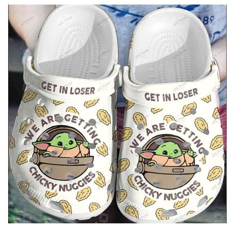 Special Yoda Chicky Nuggies Crocss Crocband Clog Comfortable Water Shoes