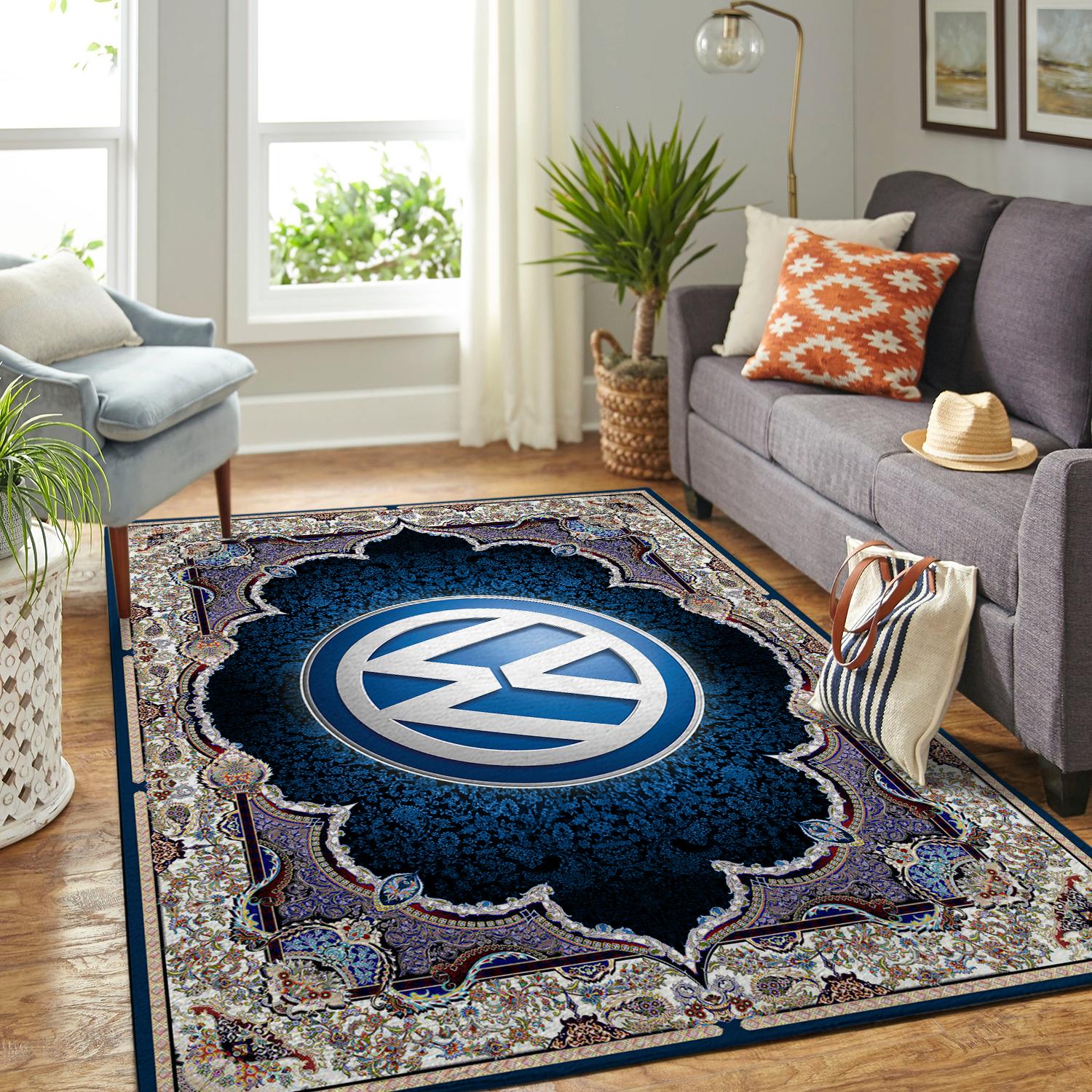 Volkswagen Rug Room Carpet Sport Custom Area Floor Home Decor