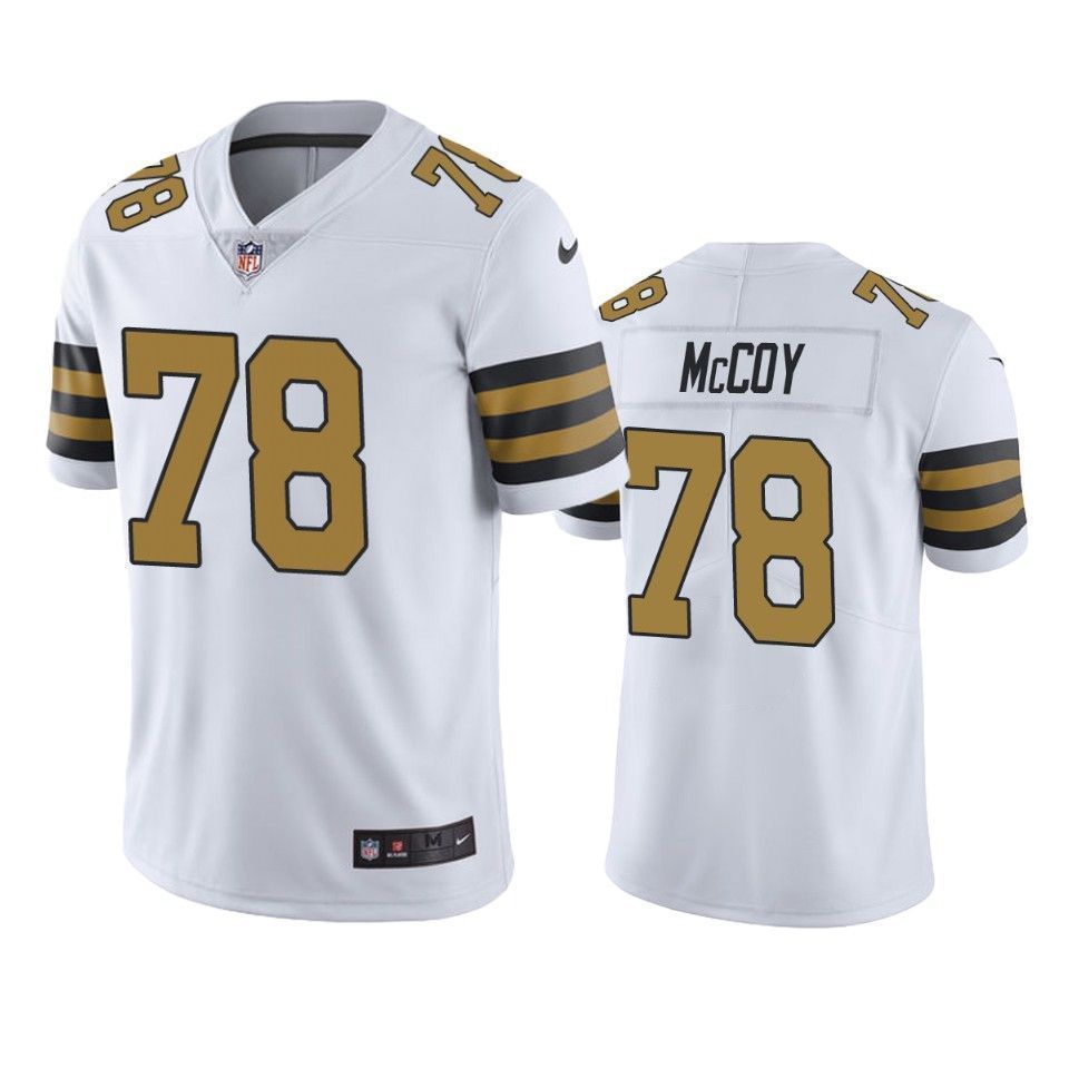 Saints Erik Mccoy White Color Rush L …