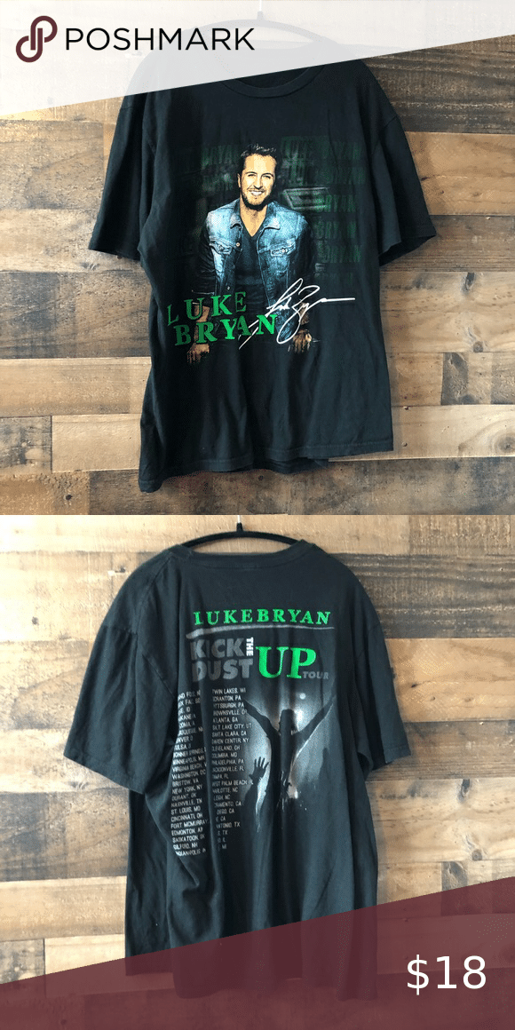 Luke Bryan Kick The Dust Up Tour Shirt Luke Bryan Kick The Dust Up Tour Shirt Great Co Shirt