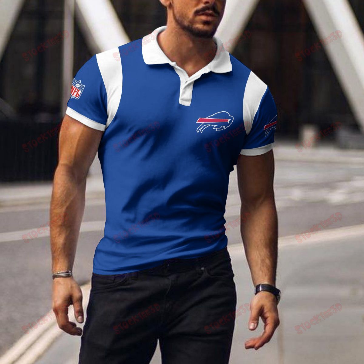 Buffalo Bills Polo T-Shirt 028