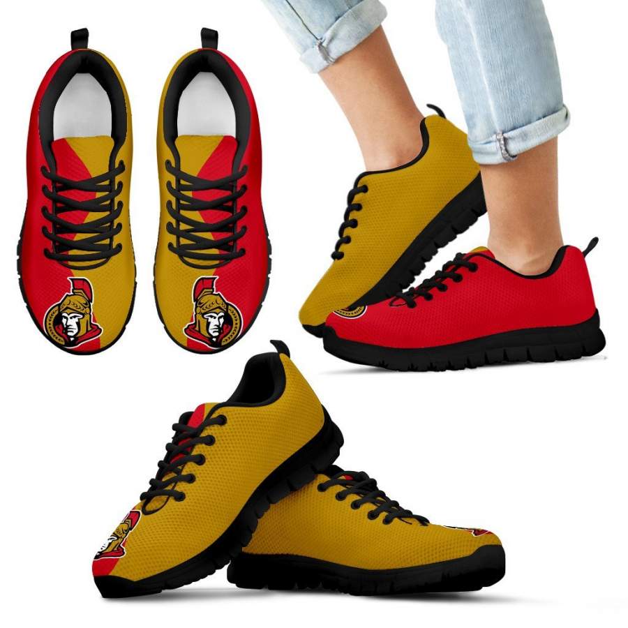 Two Colors Trending Lovely Ottawa Senators Sneakers