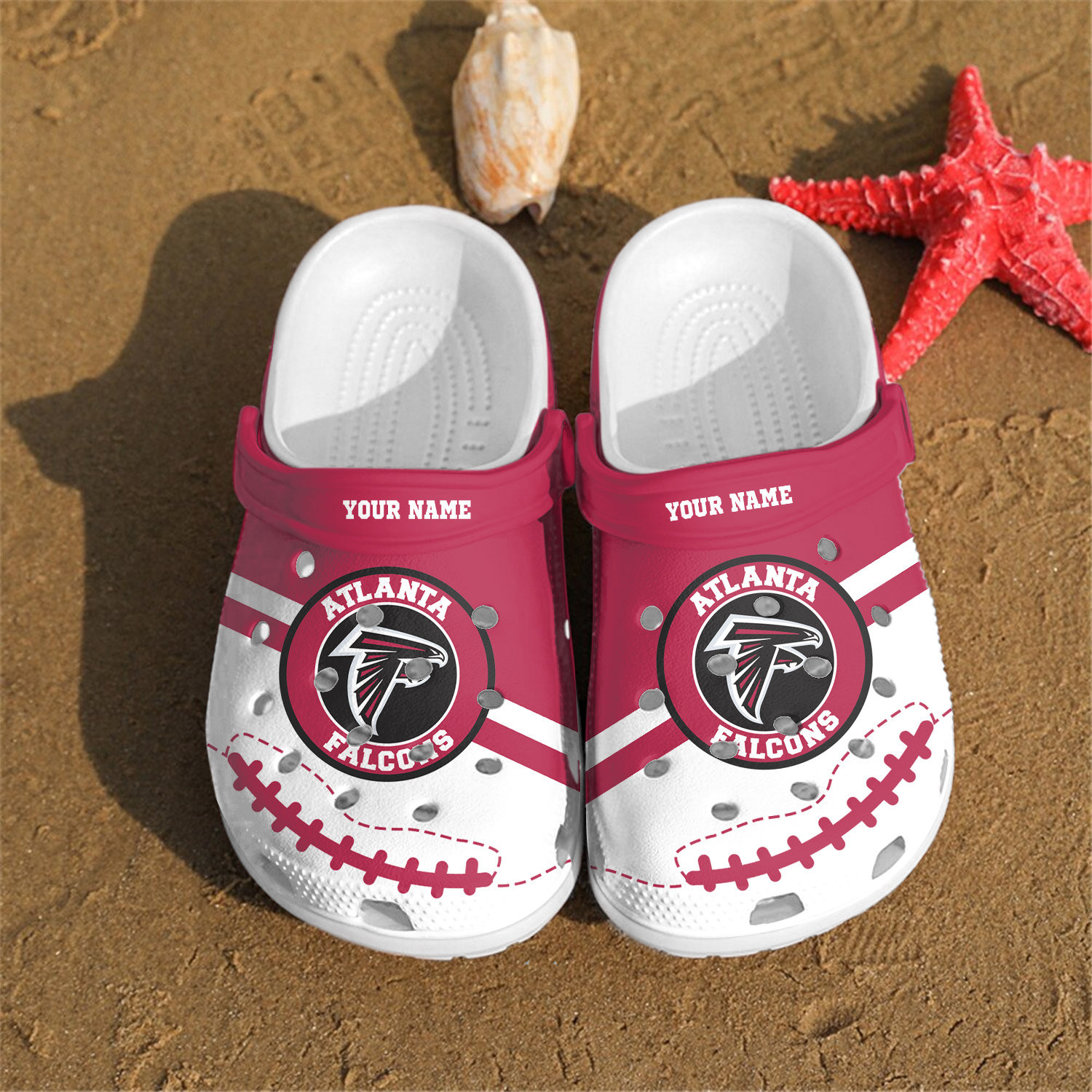 Personalized Atlanta Falcons Clog Shoes