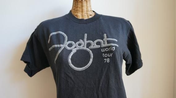 Vintage Foghat 1978 World Tour Shirt