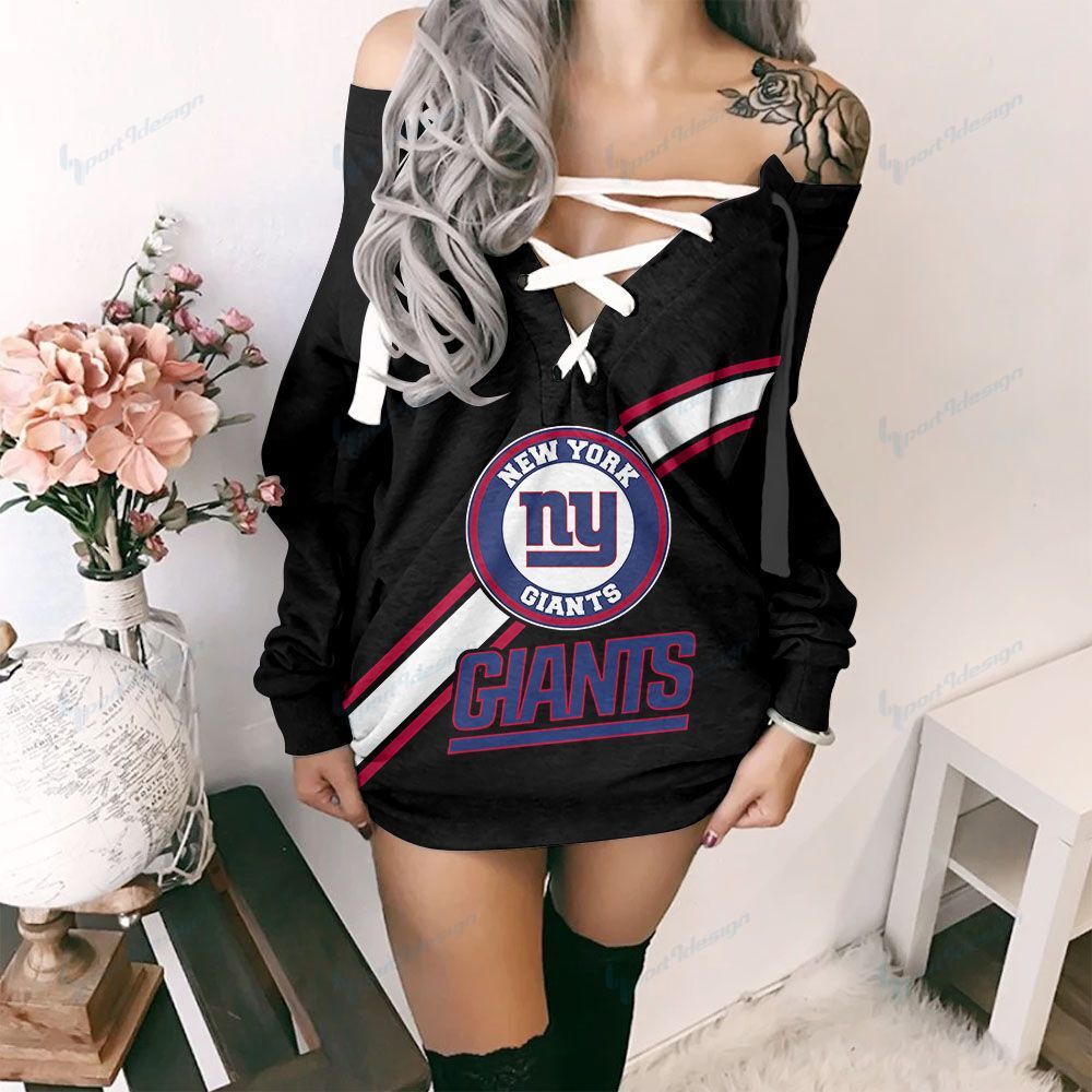 New York Giants Lace-Up Sweatshirt 53