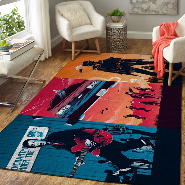 Back to the Future Trilogy Area Rug  &hellip;